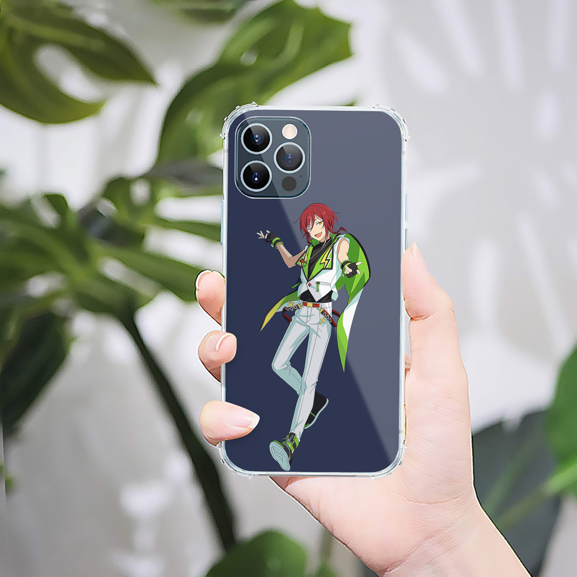 （画像用） あんさんぶるスターズ! Ensemble Stars 【iPhone 12シリーズ対応】透明スマホケース（クリアソフトケース）